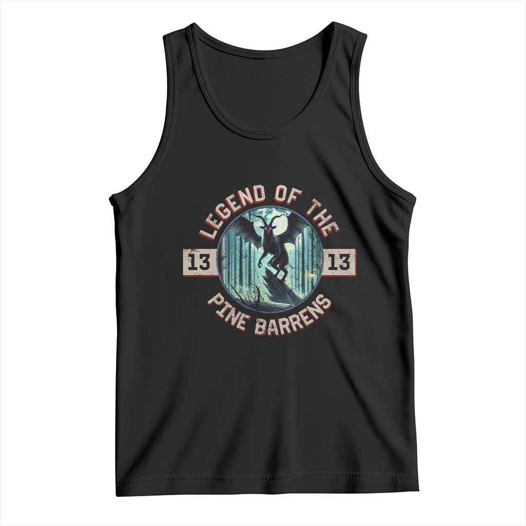 Jersey Devil Tank Top Cryptid Gift Legend Of The Pine Barrens - Wonder Print Shop