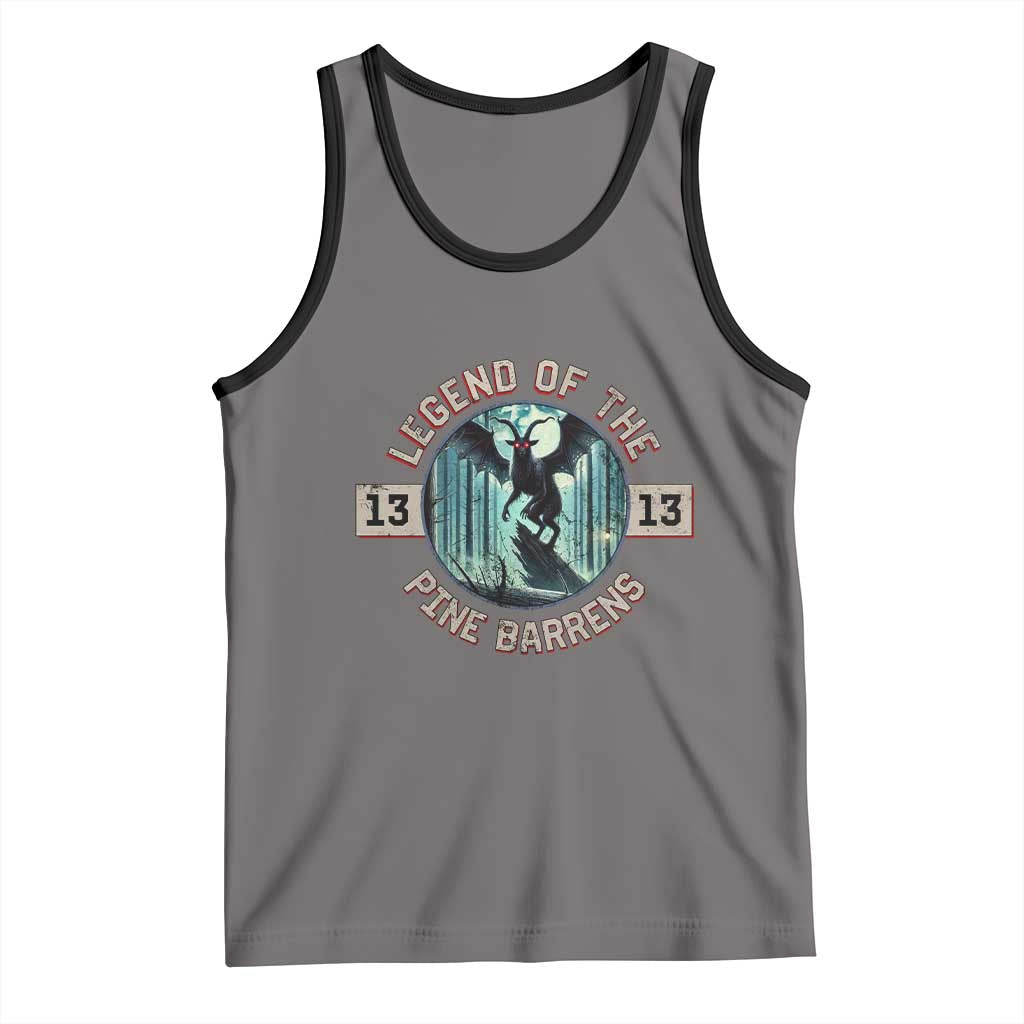 Jersey Devil Tank Top Cryptid Gift Legend Of The Pine Barrens - Wonder Print Shop