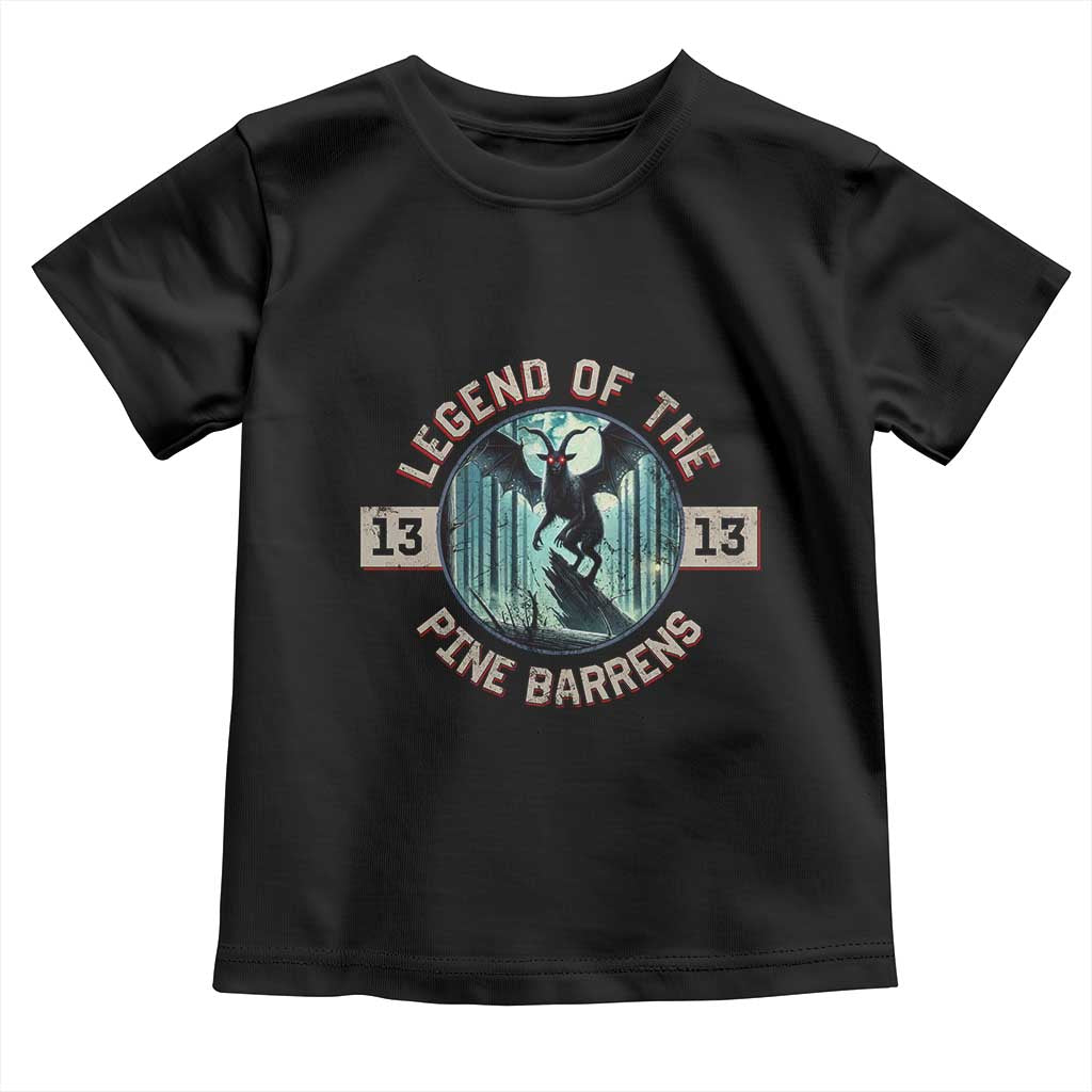 Jersey Devil Toddler T Shirt Cryptid Gift Legend Of The Pine Barrens - Wonder Print Shop