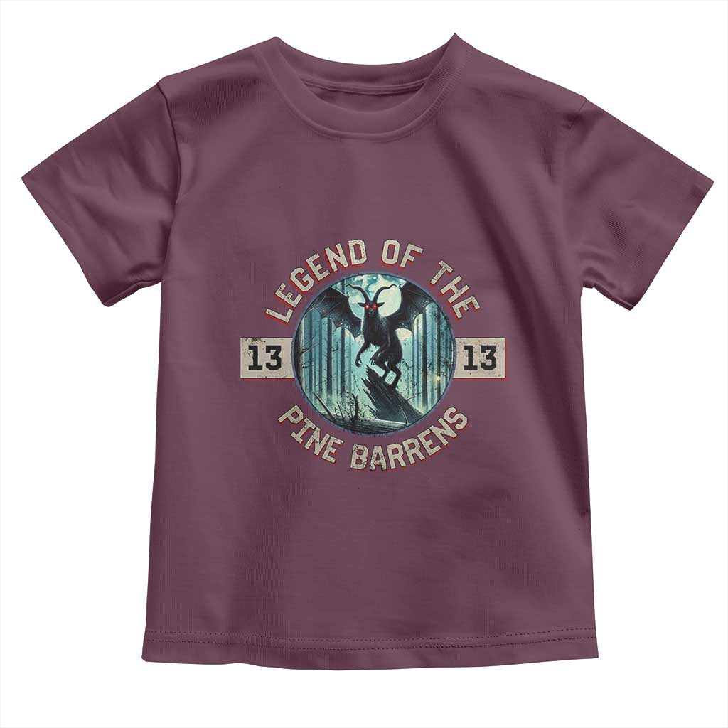 Jersey Devil Toddler T Shirt Cryptid Gift Legend Of The Pine Barrens - Wonder Print Shop
