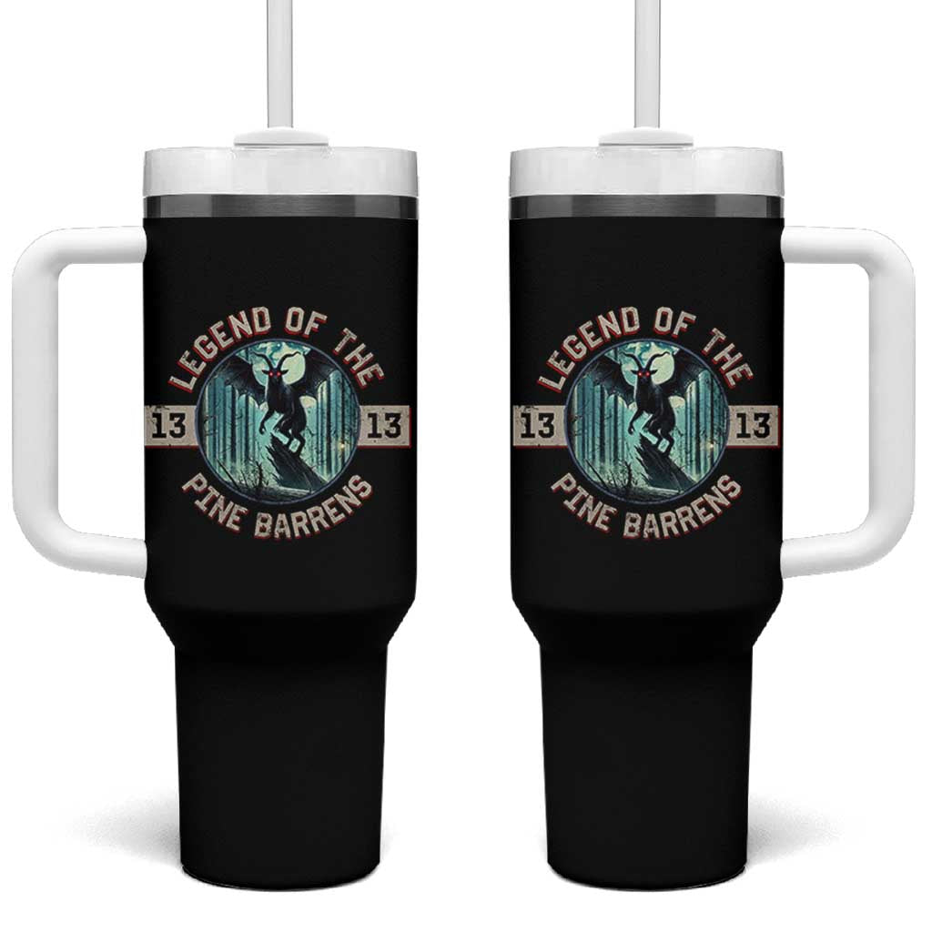 Jersey Devil Tumbler With Handle Cryptid Gift Legend Of The Pine Barrens