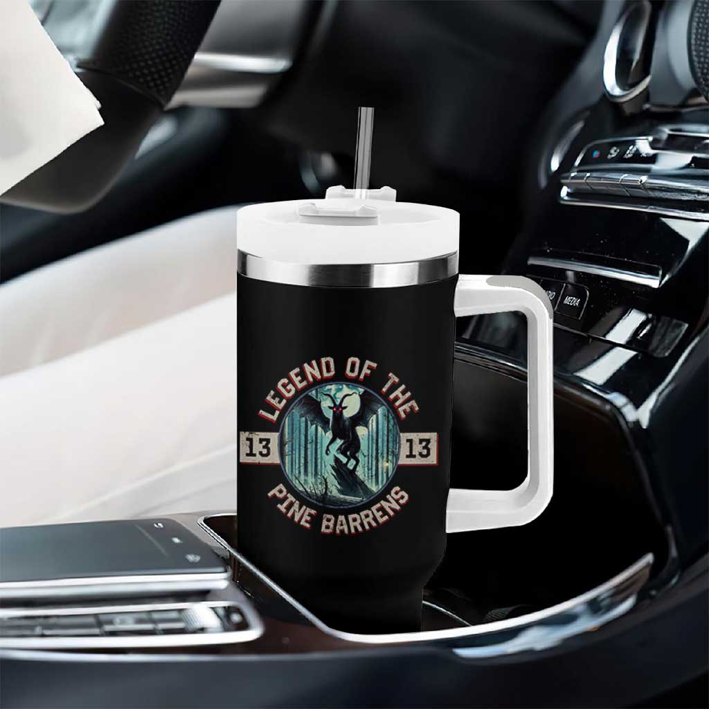 Jersey Devil Tumbler With Handle Cryptid Gift Legend Of The Pine Barrens