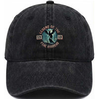 Jersey Devil Washed Cotton Baseball Cap Cryptid Gift Legend Of The Pine Barrens