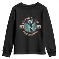 Jersey Devil Youth Sweatshirt Cryptid Gift Legend Of The Pine Barrens - Wonder Print Shop