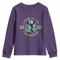 Jersey Devil Youth Sweatshirt Cryptid Gift Legend Of The Pine Barrens - Wonder Print Shop
