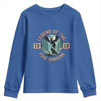 Jersey Devil Youth Sweatshirt Cryptid Gift Legend Of The Pine Barrens - Wonder Print Shop