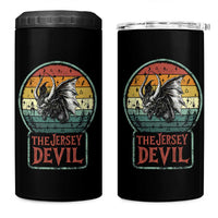 The Jersey Devil 4 in 1 Can Cooler Tumbler Retro Vintage New Jersey Cryptid