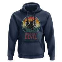The Jersey Devil Hoodie Retro Vintage New Jersey Cryptid - Wonder Print Shop
