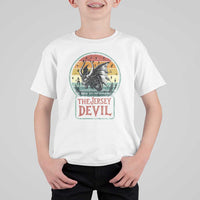 The Jersey Devil T Shirt For Kid Retro Vintage New Jersey Cryptid - Wonder Print Shop