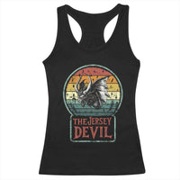 The Jersey Devil Racerback Tank Top Retro Vintage New Jersey Cryptid - Wonder Print Shop