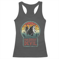 The Jersey Devil Racerback Tank Top Retro Vintage New Jersey Cryptid - Wonder Print Shop