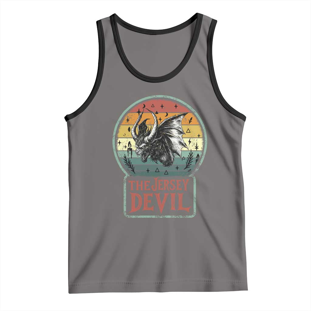 The Jersey Devil Tank Top Retro Vintage New Jersey Cryptid - Wonder Print Shop