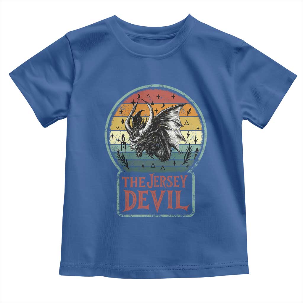 The Jersey Devil Toddler T Shirt Retro Vintage New Jersey Cryptid - Wonder Print Shop