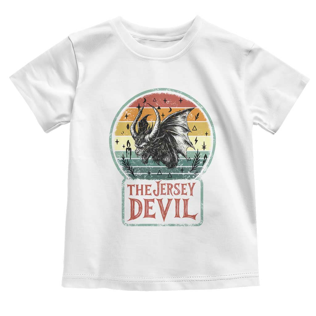 The Jersey Devil Toddler T Shirt Retro Vintage New Jersey Cryptid - Wonder Print Shop