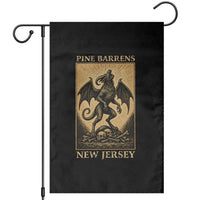 Jersey Devil Garden Flag Gothic Horror Gift Pine Barrens New Jersey - Wonder Print Shop