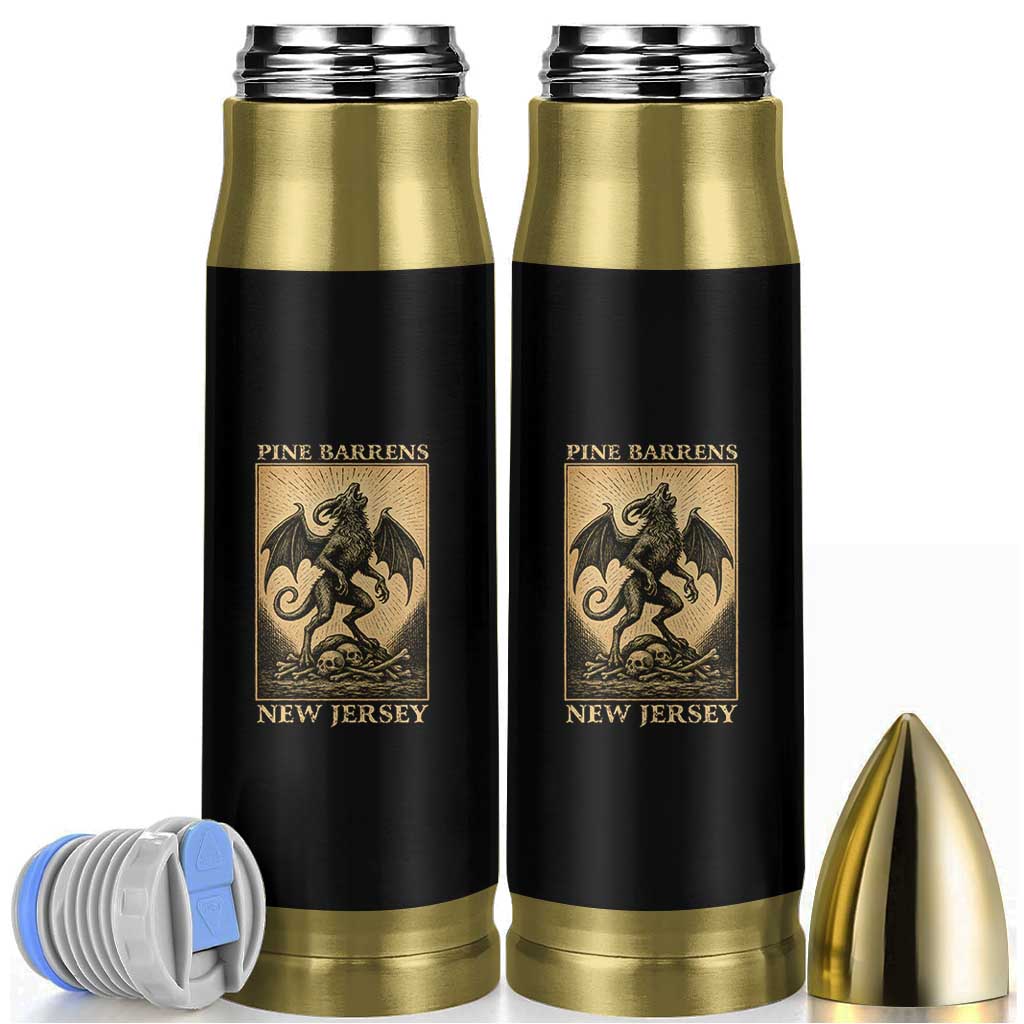 Jersey Devil Bullet Tumbler Gothic Horror Gift Pine Barrens New Jersey