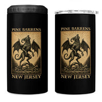 Jersey Devil 4 in 1 Can Cooler Tumbler Gothic Horror Gift Pine Barrens New Jersey