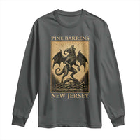 Jersey Devil Long Sleeve Shirt Gothic Horror Gift Pine Barrens New Jersey - Wonder Print Shop
