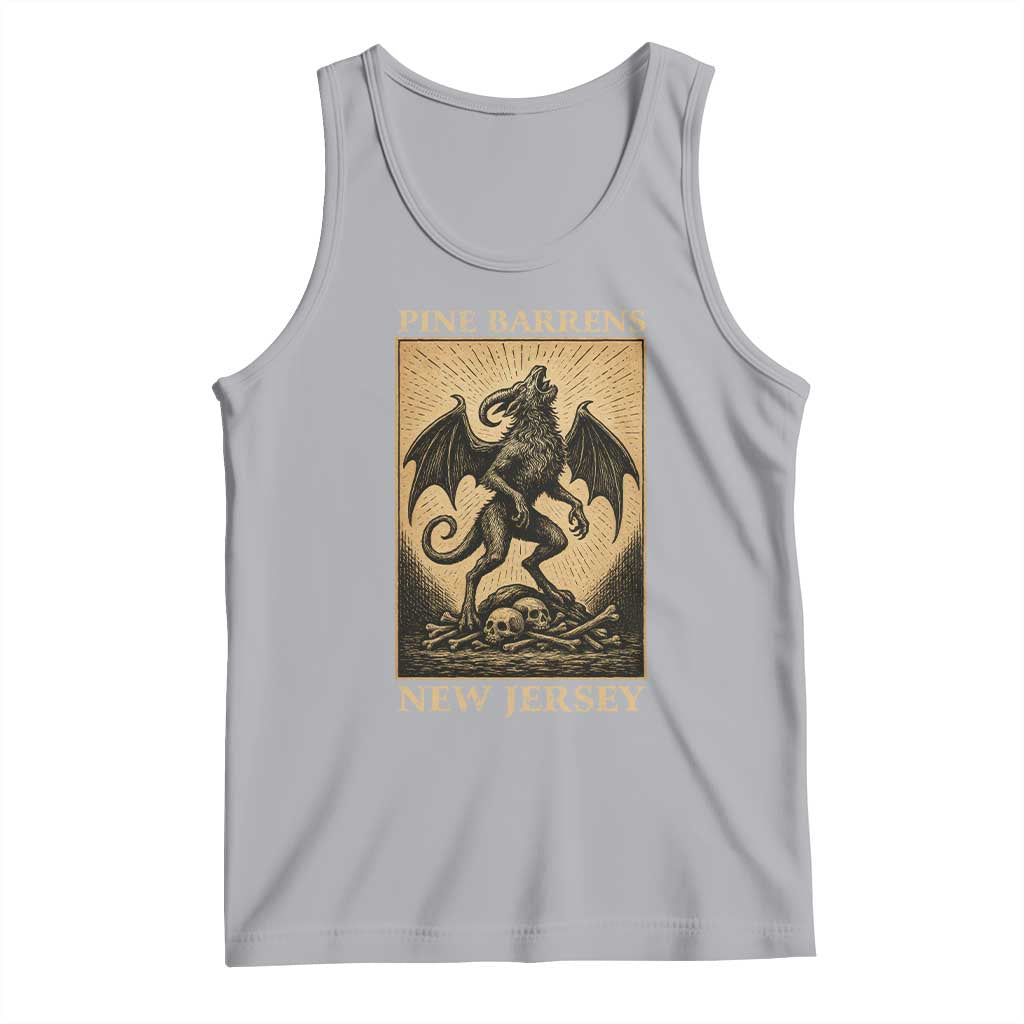Jersey Devil Tank Top Gothic Horror Gift Pine Barrens New Jersey - Wonder Print Shop