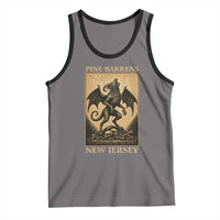 Jersey Devil Tank Top Gothic Horror Gift Pine Barrens New Jersey - Wonder Print Shop