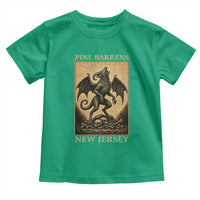 Jersey Devil Toddler T Shirt Gothic Horror Gift Pine Barrens New Jersey - Wonder Print Shop