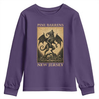 Jersey Devil Youth Sweatshirt Gothic Horror Gift Pine Barrens New Jersey - Wonder Print Shop