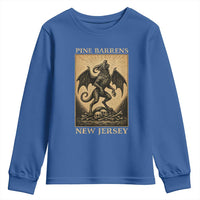 Jersey Devil Youth Sweatshirt Gothic Horror Gift Pine Barrens New Jersey - Wonder Print Shop