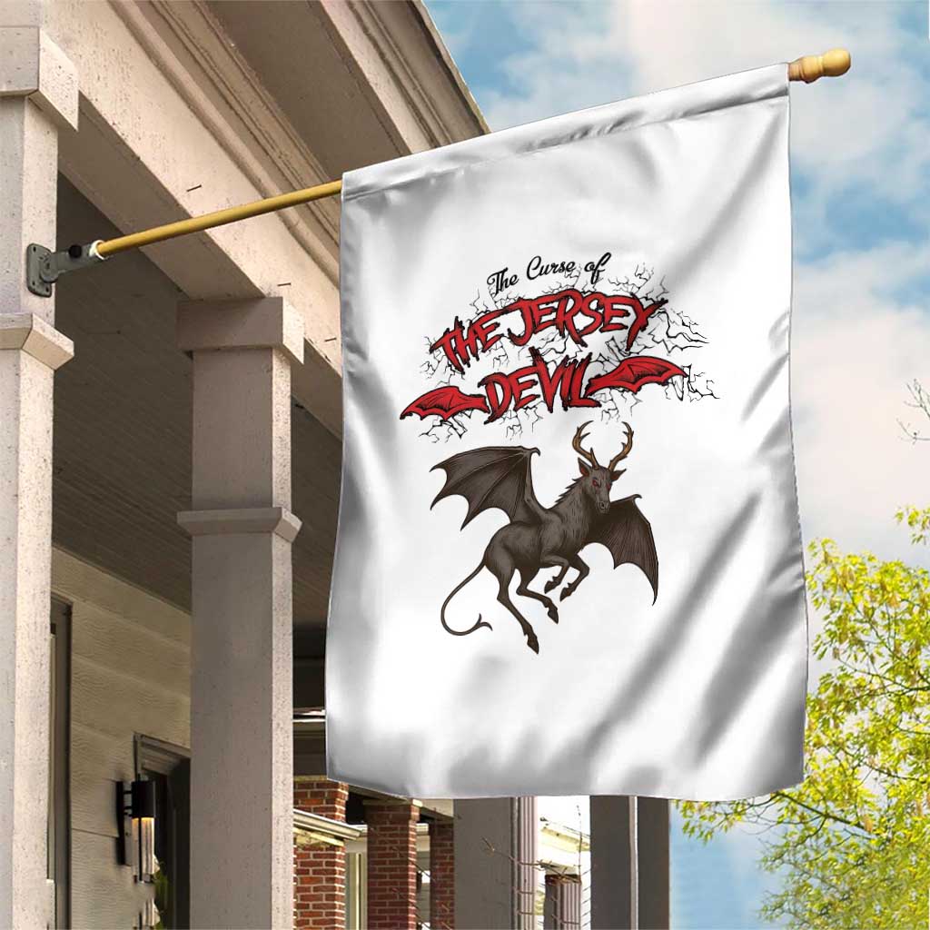 Jersey Devil Garden Flag The Curse Of The Cryptid Gothic Horror Gift - Wonder Print Shop