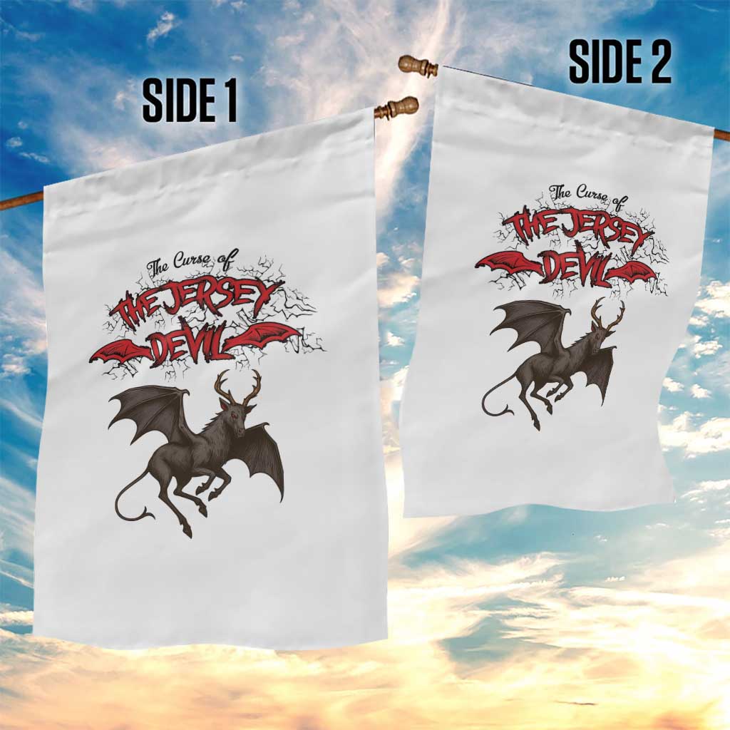 Jersey Devil Garden Flag The Curse Of The Cryptid Gothic Horror Gift - Wonder Print Shop
