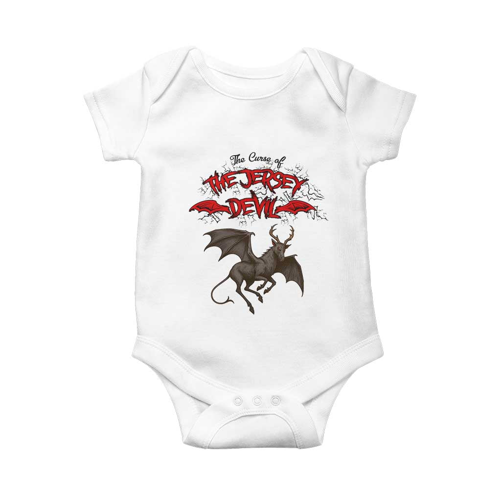 Jersey Devil Baby Onesie The Curse Of The Cryptid Gothic Horror Gift - Wonder Print Shop