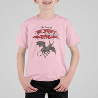 Jersey Devil T Shirt For Kid The Curse Of The Cryptid Gothic Horror Gift - Wonder Print Shop
