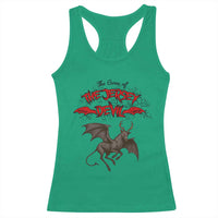 Jersey Devil Racerback Tank Top The Curse Of The Cryptid Gothic Horror Gift - Wonder Print Shop