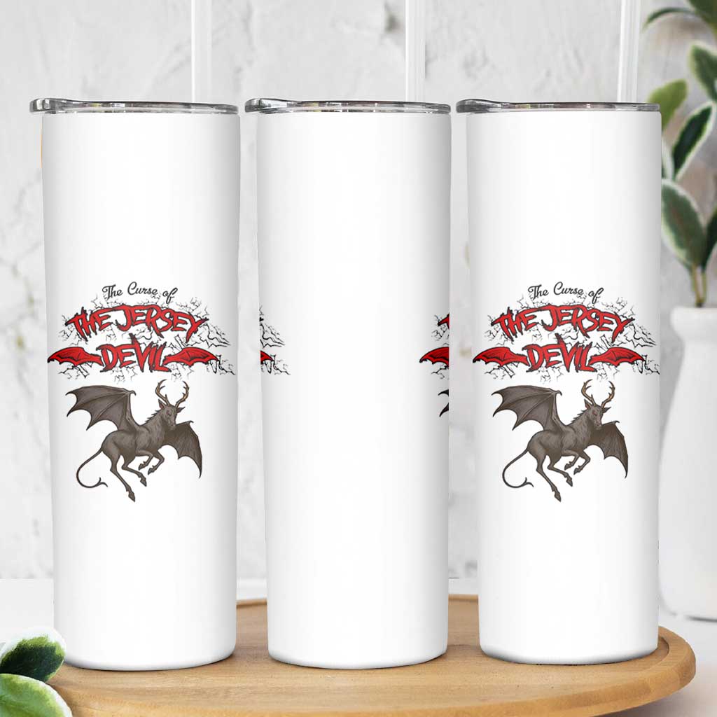 Jersey Devil Skinny Tumbler The Curse Of The Cryptid Gothic Horror Gift