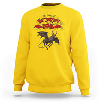 Jersey Devil Sweatshirt The Curse Of The Cryptid Gothic Horror Gift - Wonder Print Shop