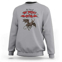 Jersey Devil Sweatshirt The Curse Of The Cryptid Gothic Horror Gift - Wonder Print Shop