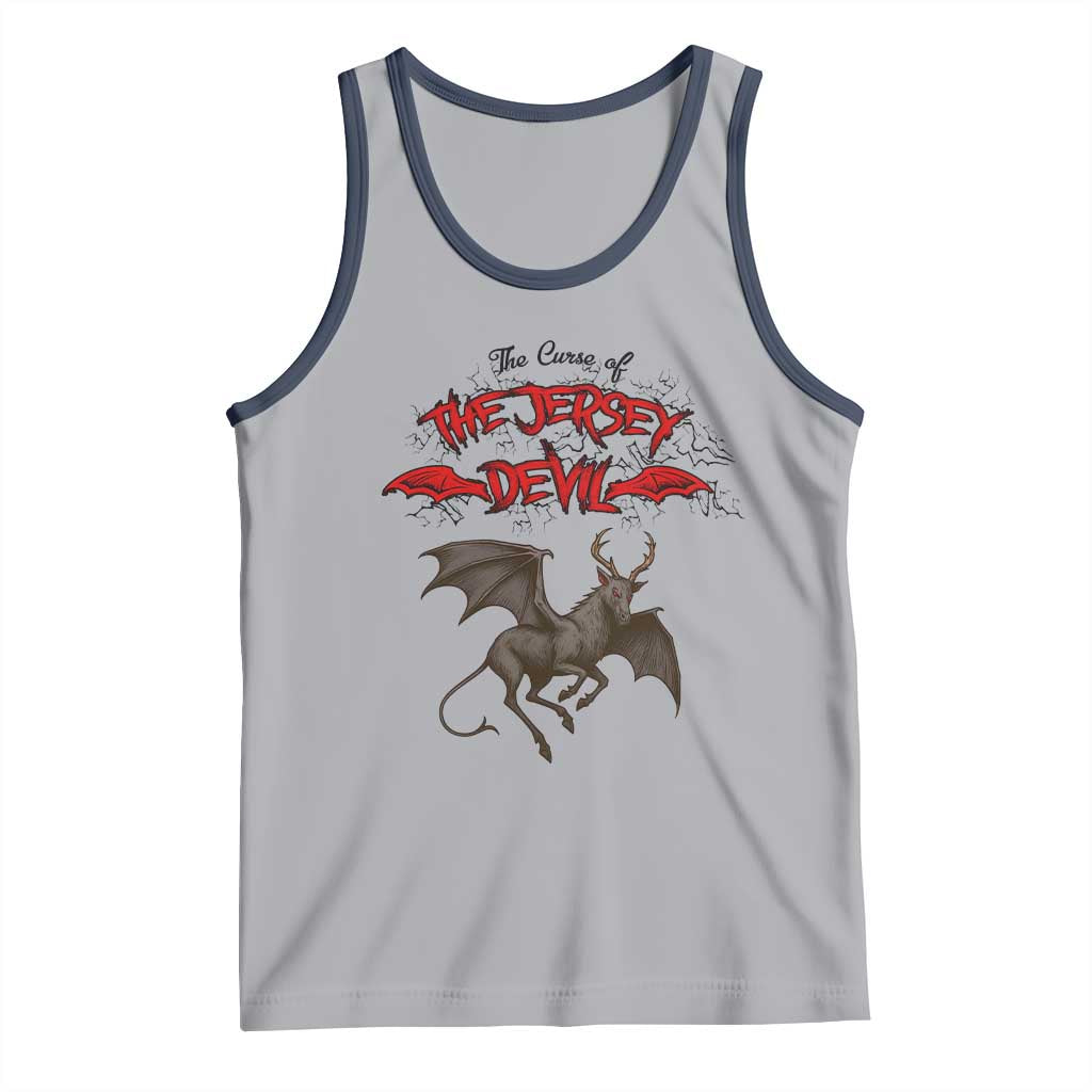 Jersey Devil Tank Top The Curse Of The Cryptid Gothic Horror Gift - Wonder Print Shop