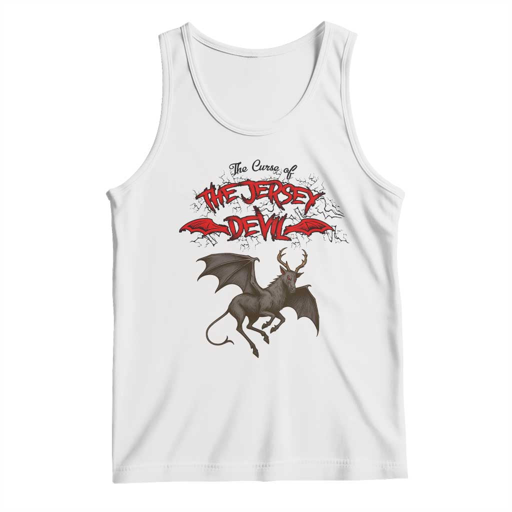 Jersey Devil Tank Top The Curse Of The Cryptid Gothic Horror Gift - Wonder Print Shop