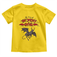 Jersey Devil Toddler T Shirt The Curse Of The Cryptid Gothic Horror Gift - Wonder Print Shop