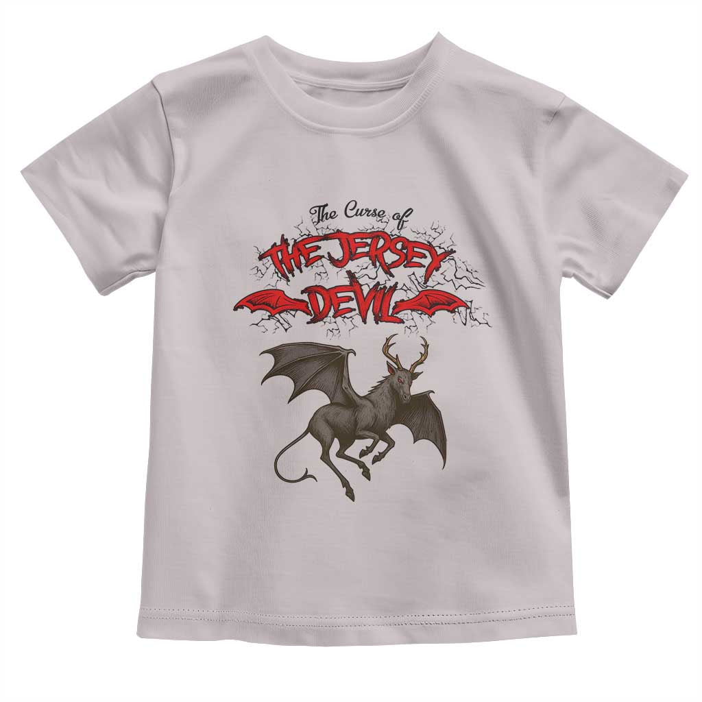 Jersey Devil Toddler T Shirt The Curse Of The Cryptid Gothic Horror Gift - Wonder Print Shop