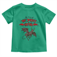 Jersey Devil Toddler T Shirt The Curse Of The Cryptid Gothic Horror Gift - Wonder Print Shop