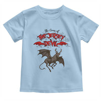 Jersey Devil Toddler T Shirt The Curse Of The Cryptid Gothic Horror Gift - Wonder Print Shop