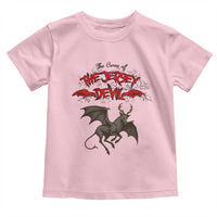 Jersey Devil Toddler T Shirt The Curse Of The Cryptid Gothic Horror Gift - Wonder Print Shop
