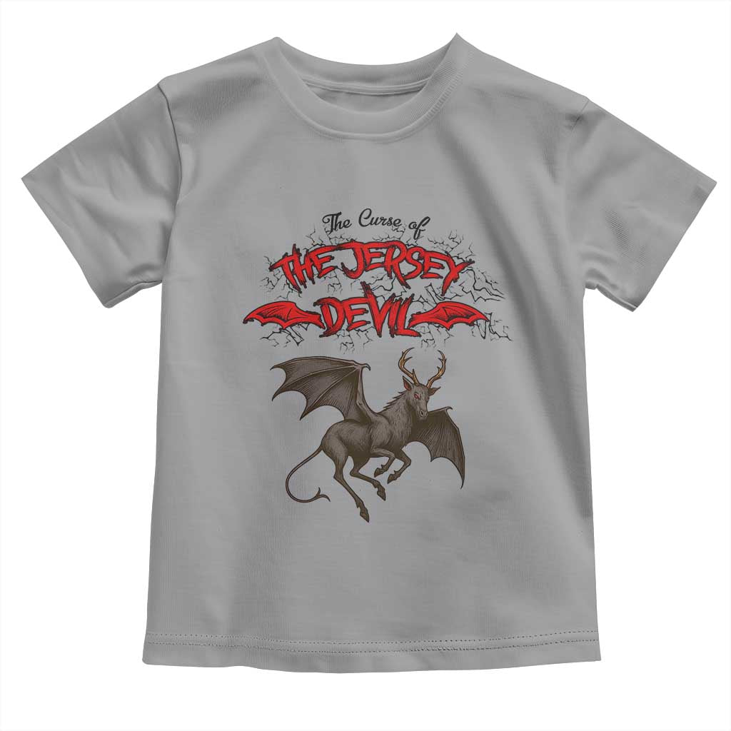 Jersey Devil Toddler T Shirt The Curse Of The Cryptid Gothic Horror Gift - Wonder Print Shop