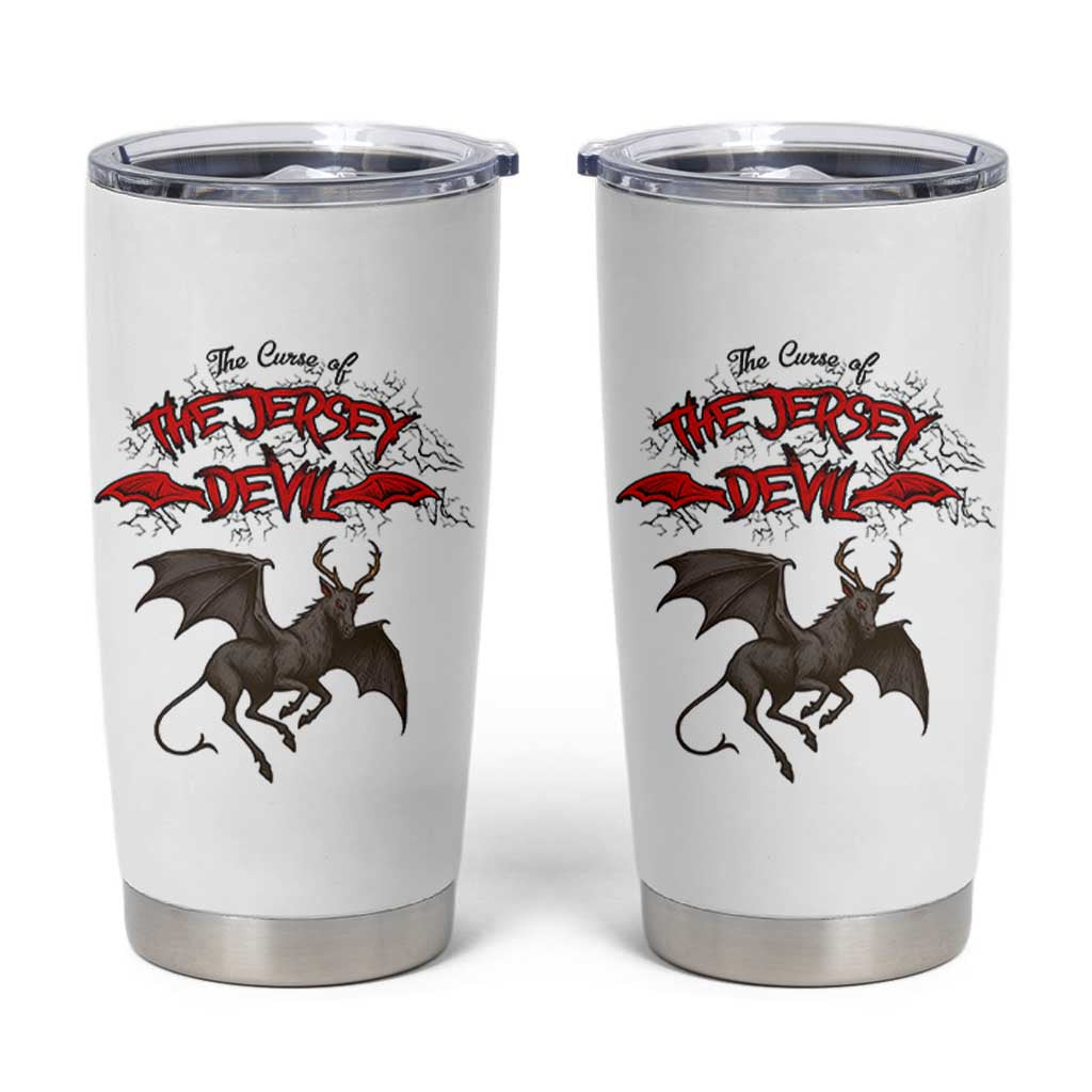 Jersey Devil Tumbler Cup The Curse Of The Cryptid Gothic Horror Gift