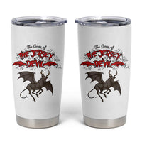 Jersey Devil Tumbler Cup The Curse Of The Cryptid Gothic Horror Gift