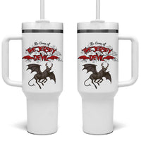 Jersey Devil Tumbler With Handle The Curse Of The Cryptid Gothic Horror Gift