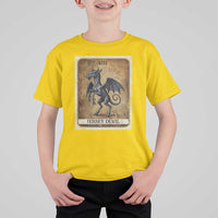Jersey Devil T Shirt For Kid Horror Tarot Card Urban Legends Gift - Wonder Print Shop