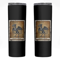 Jersey Devil Skinny Tumbler Horror Tarot Card Urban Legends Gift