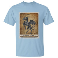 Jersey Devil T Shirt Horror Tarot Card Urban Legends Gift - Wonder Print Shop
