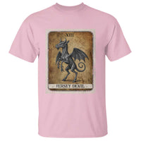 Jersey Devil T Shirt Horror Tarot Card Urban Legends Gift - Wonder Print Shop